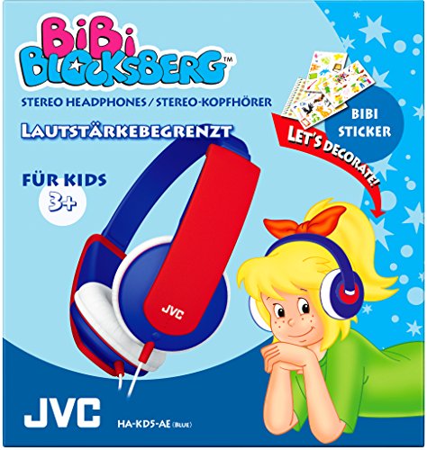 Jvc Ha-Kd 5 A-E Blue-Red Bibi Blocksberg Auriculares