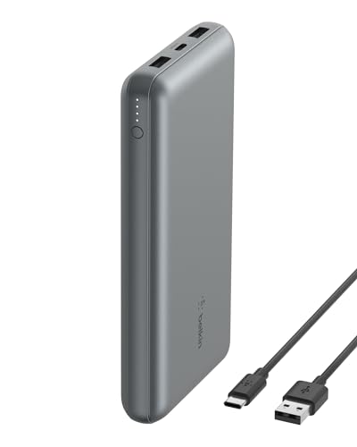 Belkin Caricabatterie Portatile Usb-C 20K, Power Bank 20000Mah Con Ingresso/Uscita Type-C, 2 Porte Usb-A E Cavo Da Usb-C A Usb-A Incluso Per Iphone, G