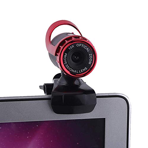 Webcam Con Microfono, Videocamera Usb Hd Con Supporto Per Clip, Webcam Flessibile A 360 °, Correzione Automatica Del Colore, Plug And Play, Webcam Per