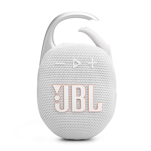 Jbl Clip 5 Speaker Bluetooth Portatile, Altoparlante Wireless Compatto, Moschettone Integrato, Waterproof E Resistente Alla Polvere Ip67, Fino A 12 H