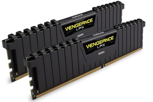 Corsair Vengeance Lpx Memorie Per Desktop A Elevate Prestazioni, 32 Gb (2 X 16 Gb), Ddr4, 2400 Mhz, C14 Xmp 2.0, Nero, 288-Pin Dimm