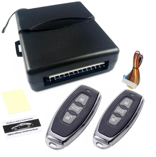 J/J Universale Centralina Chiusura Centralizzata Lampeggiante Auto Kit Telecomandi
