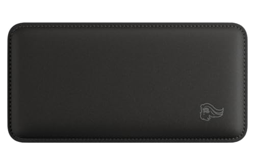 Glorious Gaming Padded Mouse Wrist Rest - Bordi Cuciti Anti Logoramento, Superficie In Tessuto Liscia, Base Di Gomma Antiscivolo, Compattezza Media, 2