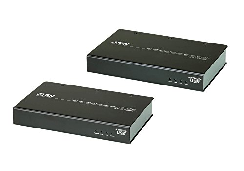 Aten Ve813A Moltiplicatore Av Av Transmitter & Receiver Nero