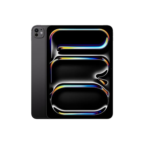 Apple Ipad Pro 11" (M4): Display Ultra Retina Xdr, 256Gb, Fotocamera Frontale Orizzontale Da 12Mp, Fotocamera Posteriore Da 12Mp, Wi-Fi 6E + 5G Con Es