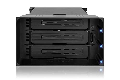 Icy Dock Flexidock Mb830Sp-B - Alloggiamento Per Disco Rigido Sata/Sas Da 3 X 3,5"