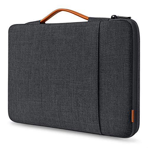 Inateck 360° 13-13.6 Pollici Borsa Porta Pc Compatibile Con Macbook Air 13 M3/M2/M1 2012-2024, Macbook Pro 13 2012-2022, Macbook Pro 14 M3/M2/M1 Pro/M
