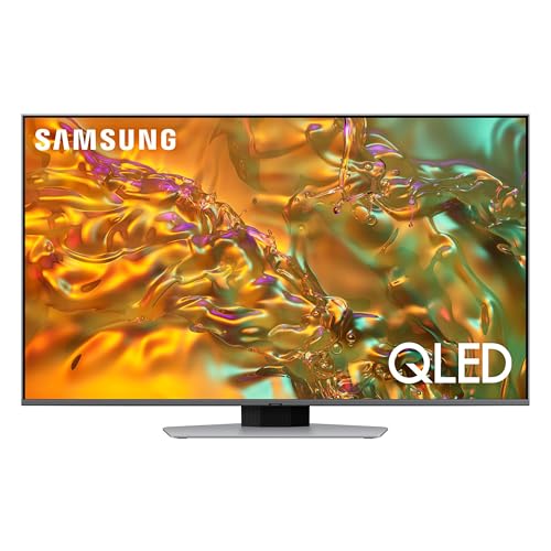 Samsung Smart Tv 65" Qe65Q80Dauxzt Qled 4K, Upscaling Ai 4K, Processore Nq4 Ai Gen2, Motion Xcelerator 120Hz, Quantum Matrix, Direct Full Array, Dvbt-