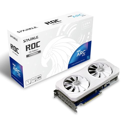 Sparkle Intel Arc A770 Roc Luna 16 Gb Bianco