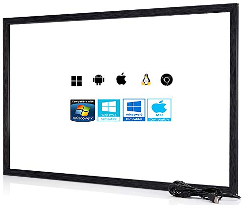 Chengying 43 Pollici 10 Punti Multi-Touch Infrarossi Touch Frame - Ir Touch Panel - 43 Pollici Infrarossi Touch Overlay - Interfaccia Usb - Hid Compat