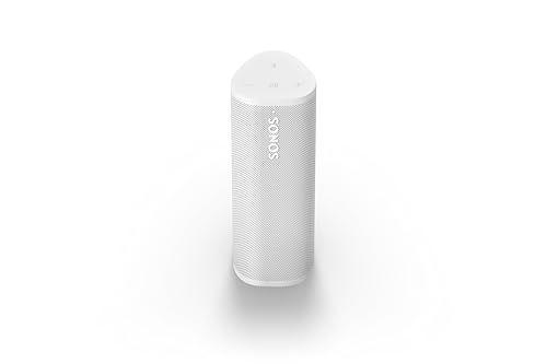 Sonos Roam 2, Speaker Portatile Con Wi-Fi E Bluetooth, Leggero, Resistente, Impermeabile, Facile Da Gestire,