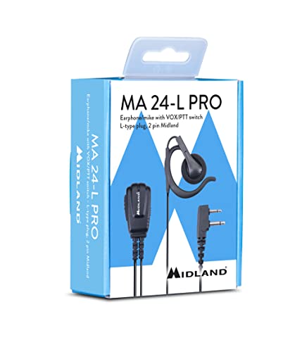 Midland Ma24-L Pro Microfono Con Vox/Ptt