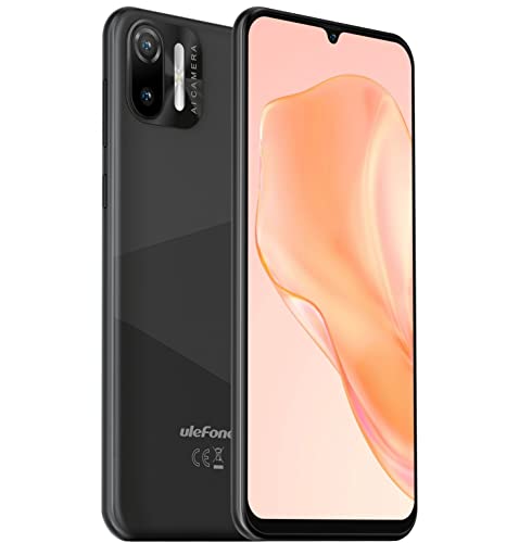 Ulefone 4G Smartphone Offerta Del Giorno Note 6(P), 8,5Mm Ultra Sottile Cellulare Dual Sim,Schermo Hd+ 6,1'', Slot Per 3 Schede, Android 11 Go, 2Gb+32