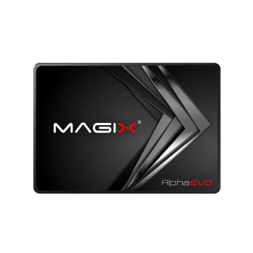 Magix Ssd Alpha Evo, Sata Iii 2,5" 6 Gbps, Velocità Di Lettura/Scrittura Fino A 500/490 Mb/S, 3D Nand Mlc/Tlc, Interno (120Gb)