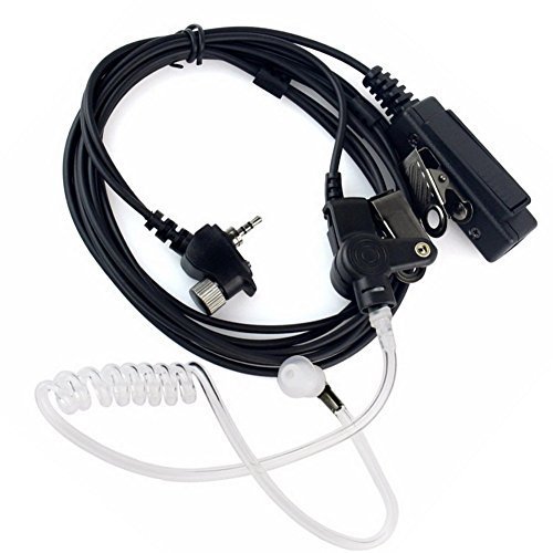 Buwico, Auricolari Con Microfono A Tubo, Ptt, 1 Pin, Per Walkie Talkie, Radio Motorola Mth600, Mth650, Mth800, Mth850, Mtp850, Mts850