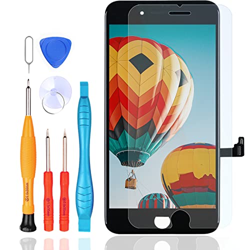 Ll Trader Lcd Schermo Per Iphone 8 Plus Display Digitizer Screen Con Kit Di Sostituzione Per La Riparazione Delle Lenti In Vetro Nero 5,5 Pollici