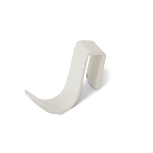 Pedestal Hook Mount | Pratico Supporto Per Cavi, Cuffie, Piccoli Altoparlanti Posteriori Per Tv | Si Adatta Al Supporto Tv Tranne Il Linked Tall (Beig