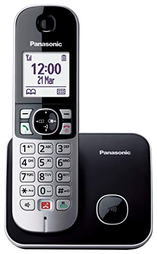 Telefono Fisso Panasonic Corp. Kx-Tg6851S 1,8' Lcd Nero