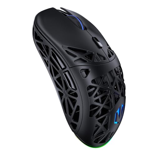 Endorfy Liv Plus Wireless, Mouse Da Gioco, Mouse Senza Fili, Design Ultraleggero (69 G), Massimo 26.000 Dpi, Pixart Paw3395, 2,4 Ghz, Bt, Usb-A, Stazi