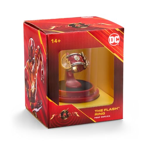 The Noble Collection Noble Collection Dc Comics Réplique Flash Prop Ring With Display, Nob4507
