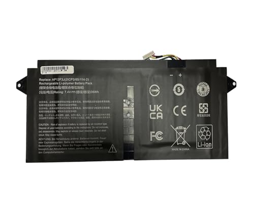 Ap12F3J 2Icp3/65/114-2 Sostituzione Della Batteria Del Laptop Per Acer Aspire13.3" S7 Ultrabook S7-391 S7-391-53334G12Aws Ms2364 S7-391-53334G12Aws S7