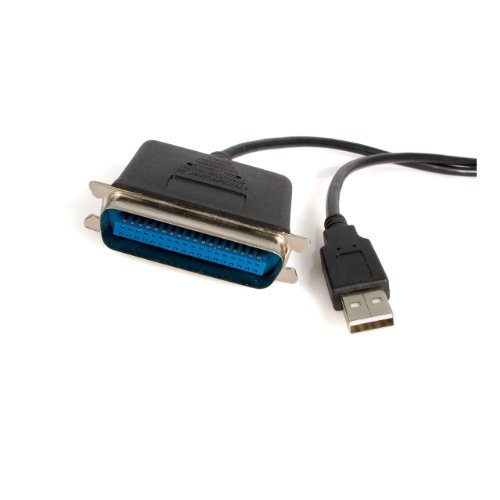 Startech.Com Adattatore Stampante Usb A Porta Parallela Da 1,8 M, M/M, Ieee-1284, Cavo Da Usb A Centronics (Icusb1284)