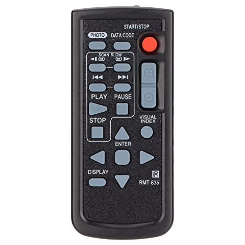 Ciciglow Telecomando, Rmt 835 Sostituzione Del Telecomando Buona Trasmissione Del Segnale Per Videocamera Rmt 845 Hdr Pj580E Pj790E Pj820E Cx900E Xr35