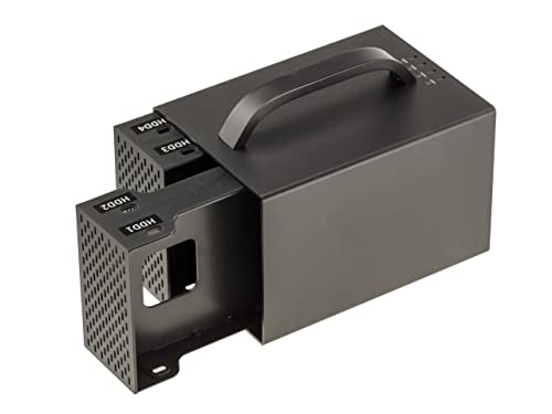 Kalea-Informatique Alloggiamento Usb 3.2 Gen 2 10G Per 4 Unità Disco Sata. Alimentazione Da 75 W, Capacità Di 64 Tb. Capacità Raid 0 1 5 Software.