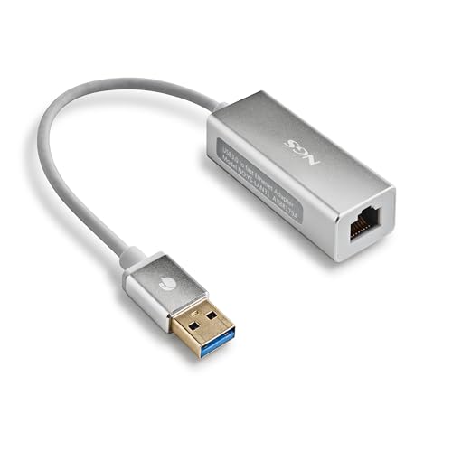 Ngs Hacker 3.0 - Adattatore Ethernet Da Usb 3.0 A Rj45 Fino A 1000 Gigabit Lan Ethernet Compatibile Con Mac Os Pc Portatile Windows 7/8/10 Xp Linux, I