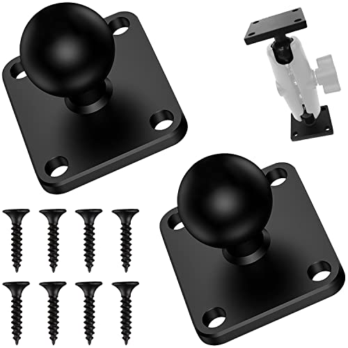 Ram Mount Base Porta Telefono Supporto Cellulare Moto 1 Pollice Ball Mount Base Di Montaggio 2 Pzs Quadrata In Alluminio Con 8 Vite Sfera Appoggia Tel