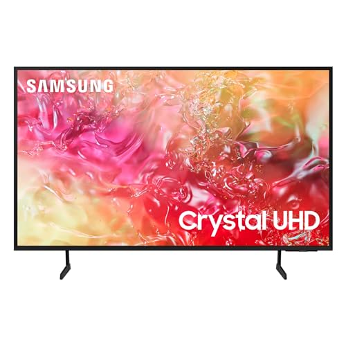 Samsung Smart Tv 75" Ue75Du7170Uxzt, Crystal 4K Uhd, 4K Upscaling, Slim Look, Dvbt-2, Q-Symphony & Ots Lite, Integrato Con Bixby, Comp Con Alexa E Goo