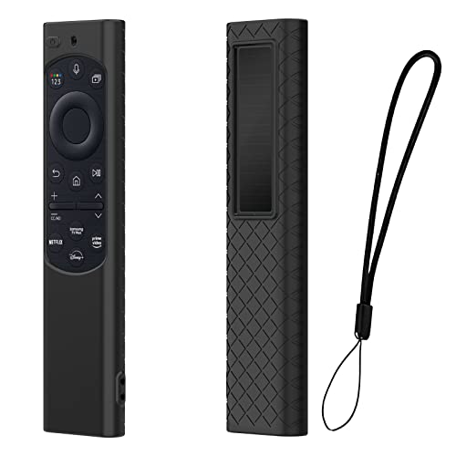 Zoerbufan Custodia Telecomando Per Samsung Solarcell Smart Tv Bn59 Series, Anti-Scivolo Cassa Copertura Per Samsung Qled Tv Remote Cover Con Cordino (