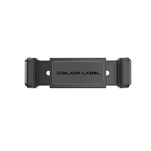 Celly, Supporto Da Auto Per Smartphone Fino A 6,5’’ Linea Black Label, Funzione Di Blocco Alette Automatico, Adatto Per Bocchetta D’Aerazione, Clip Re
