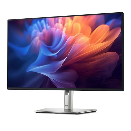 Dell P2725H 27" Full Hd (1920X1080) Monitor, 100Hz, Ips, 5Ms, 99% Srgb, Usb-C, Displayport, Hdmi, Vga, 4X Usb, 3 Anni Di Garanzia, Nero