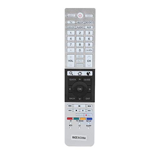 Vbestlife Telecomando Sostitutivo Per Toshiba Ct-90429 Ct-90430 Ct-90428 Ct-90427 Ct-90444 4K Ultra Hd Tv