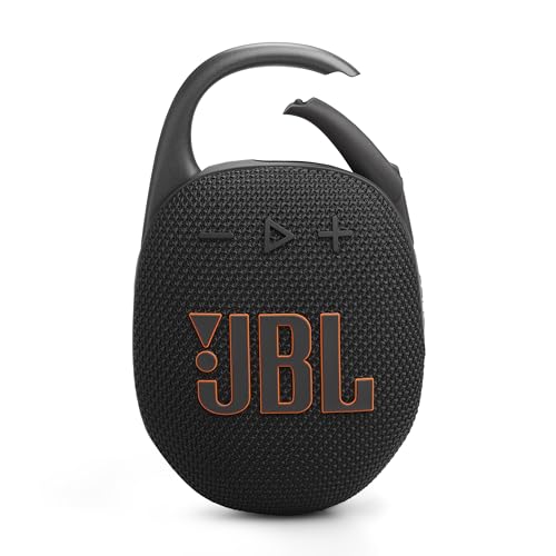 Jbl Clip 5 Speaker Bluetooth Portatile, Altoparlante Wireless Compatto, Moschettone Integrato, Waterproof E Resistente Alla Polvere Ip67, Fino A 12 H
