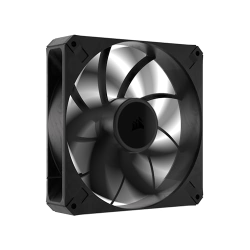 Corsair Rs140 Max Ventola Pwm A Spessore Maggiorato Da 140 Mm – Pressione Statica Elevata – Struttura Polimerica Ai Cristalli Liquidi – Confezione Sin