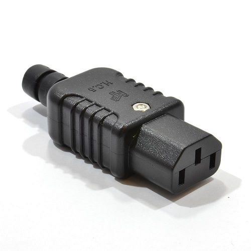 Cablepelado Connettore Iec C13 Femmina | Connettore Alimentazione C13 | Iec 320 C13 | Femmina | 10A 250V.