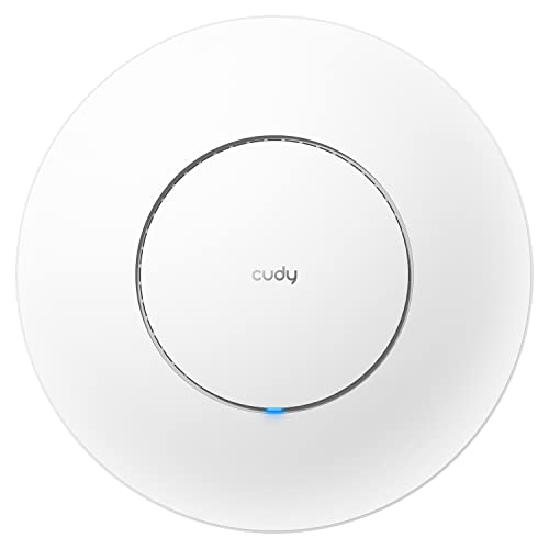 Cudy Ax3000 2.5G Wifi 6 Wireless Access Point, 2.5Gbps Rj45, Soluzione Wifi Aziendale Con Supporto Mesh, Mu-Mimo, Alimentazione Poe O Dc, Adattatore D