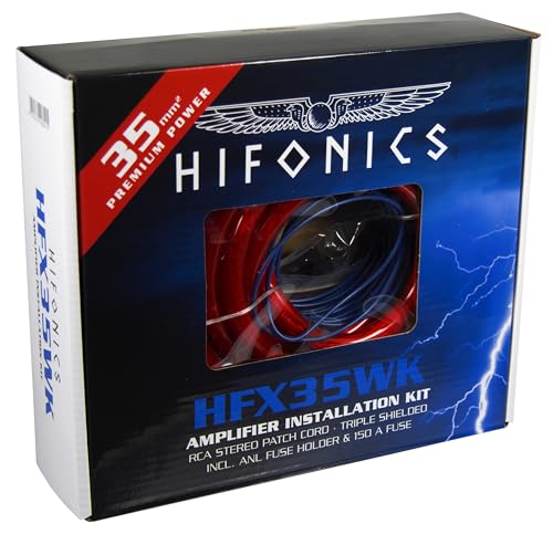 Hifonics Hfx35Wk - 35Mm² Premium Verstärker-Anschluss-Set Kabelset