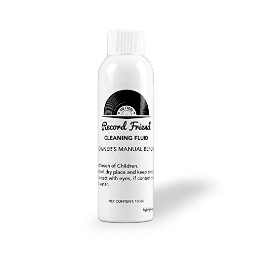 Big Fudge Soluzione Detergente Per Dischi In Vinile - Flacone Di Ricarica Da 150 Ml (5,1 Once) Da Utilizzare Con Record Friend | Mantieni La Tua Colle