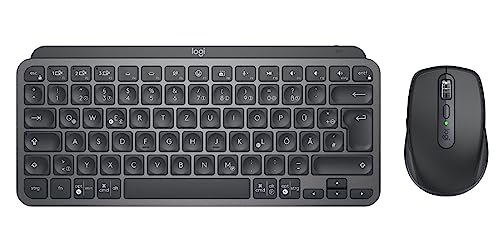 Logitech Mx Keys Mini Combo For Business - Keyboard And Mouse Set - Qwertz - German - Graphite