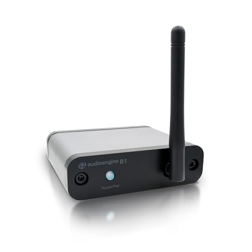 Audioengine B1 Ricevitore Bluetooth Con 5.0 Aptx Hd - Portata Estesa E Dac Ad Alta Fedeltà A 24 Bit Sistemi Audio Wireless E In Streaming