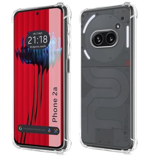 Tumundosmartphone Custodia In Silicone Antiurto Trasparente Per Nothing Phone 2A 5G