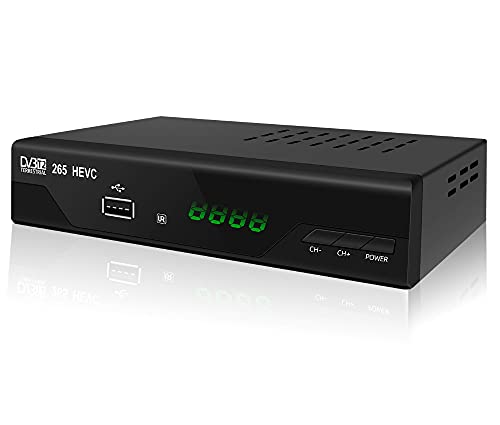 R2Digital® Set Top Box H.265 Digitale Terrestre Dvb-T2 2658 Fhd 4K T2 New Media Player Usb Hdmi Lettore Mkv Ethernet