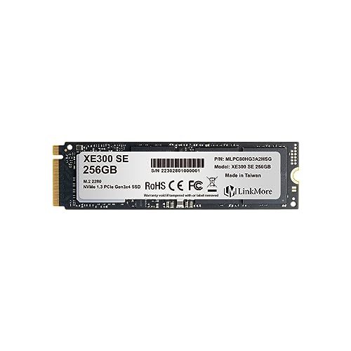 Linkmore Xe300 Se 256 Gb M.2 2280 Pcie Gen 3X4 Nvme 1.3 Ssd Interno, Unità A Stato Solido, Fino A 2100 Mb/S Per Latop E Pc…