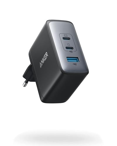 Anker Caricatore Usb C 736 Charger, Caricatore Usb C Da 100 W (Nano Ii 100 W), 3 Porte, Adatto Per Macbook Pro/Air, Google Pixelbook, Thinkpad, Dell X