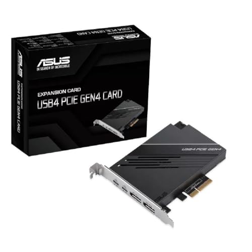 Asus Usb4 Pcie Gen4 Card Scheda Di Interfaccia E Adattatore Interno Displayport, Usb Tipo-C