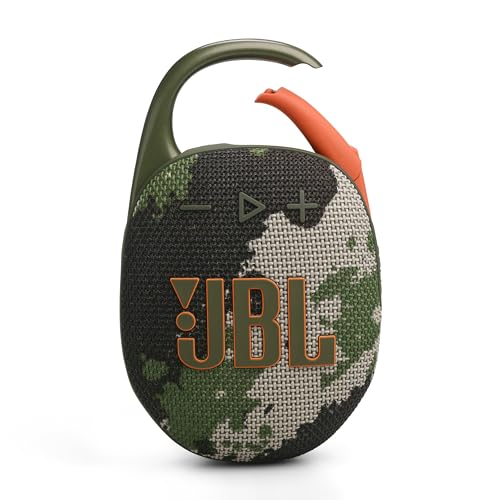 Jbl Clip 5 Speaker Bluetooth Portatile, Altoparlante Wireless Compatto, Moschettone Integrato, Waterproof E Resistente Alla Polvere Ip67, Fino A 12 H