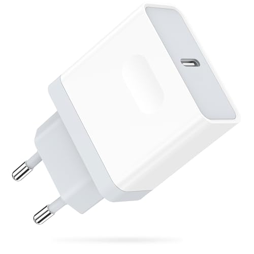 Presa Usb C, Caricatore Per Iphone 15/15 Pro/15 Pro Max/15 Plus/14/13/12/11/Xs/Xs Max/Xr/X, Ipad, Lynban 20W Charger Spina Rapido Caricabatterie Alime